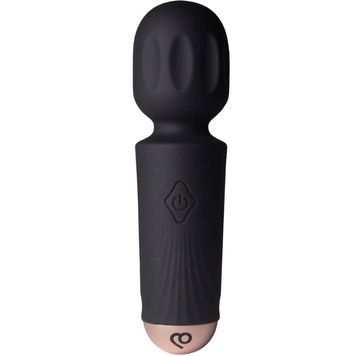 Вібромасажер Rocks Off Mini Wand Black Tulip, 16 режимів SX3943 - онлайн-сексшоп Сквітер