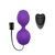 Вагинальные шарики с вибрацией Adrien Lastic Kegel Vibe Purple, диаметр 3,7см AD40753 - онлайн-сексшоп Сквитер