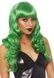 Хвиляста перука Leg Avenue Misfit Long Wavy Wig Green, довга, реалістичний вигляд, 61 см SO8009,1 - інтернет-магазин інтимних товарів Squitter