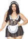 Костюм горничной Leg Avenue Fantasy French Maid XL/XXL, платье, трусики, повязка SO7891 фото 1