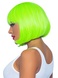 Leg Avenue 12" Neon short bob wig Neon Green SO8595 фото 3