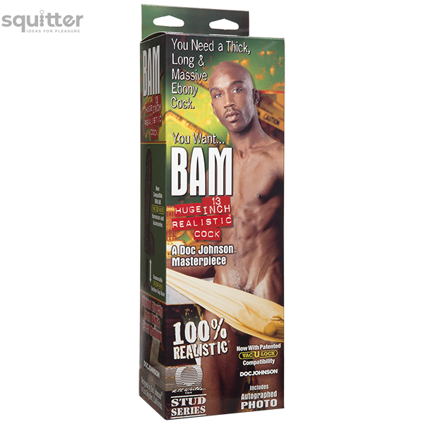 Фаллоимитатор Doc Johnson BAM - Huge 13 Inch Realistic Cock SO2819 - онлайн-сексшоп Сквитер