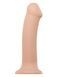 Насадка для страпона Strap-On-Me Dual Density Dildo Flesh XL, диаметр 4,5см, двухслойная, гибкаяSO2356,1 - интернет-магазин интимных товаров Squitter