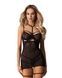 Бебі-долл Obsessive Arrowel Black chemise S/M SX2581,1 - інтернет-магазин інтимних товарів Squitter