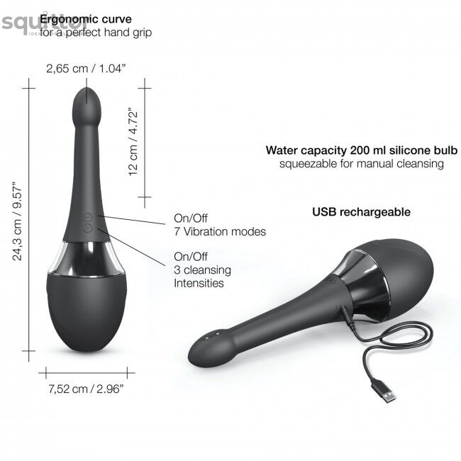 Автоматичний анальний душ-вібратор Dorcel Douche Mate Pro SO5532 фото