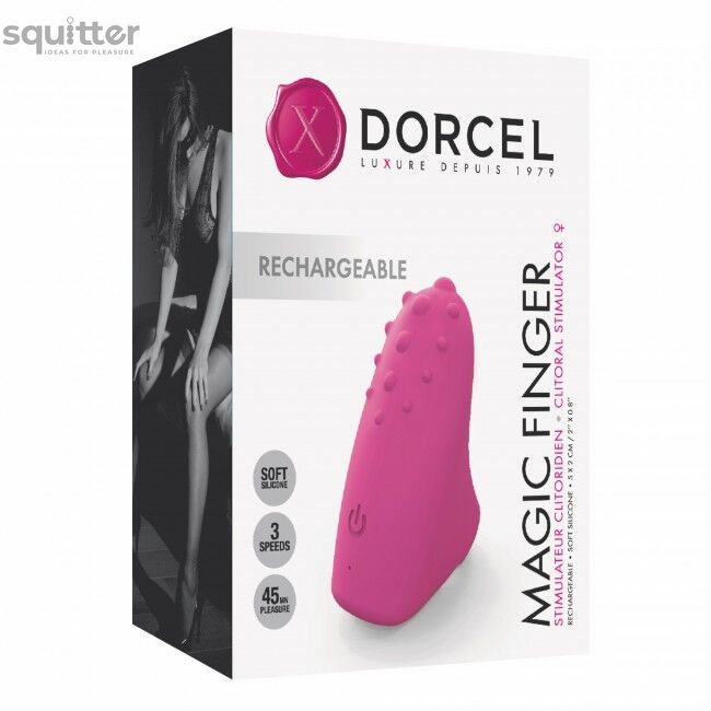 Вибратор на палец Dorcel MAGIC FINGER Rose перезаряжаемый, 3 режима работы SO5071 фото