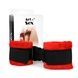 Наручники Art of Sex - Handcuffs Soft Touch КрасныеSO8497,3 - интернет-магазин интимных товаров Squitter