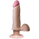 Фалоімітатор Doc Johnson The Realistic Cock 6 inch ULTRASKYN, діаметр 4,3 см, плавне регулювання SO1991,1 - інтернет-магазин інтимних товарів Squitter