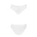 Трусики з широкою гумкою і мереживом Passion PS001 PANTIES white, size S SO4173 фото 4