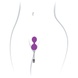 Вагинальные шарики с вибрацией Adrien Lastic Kegel Vibe Purple, диаметр 3,7см AD40753 фото 6