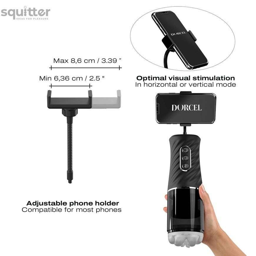 Автоматичний мастурбатор Dorcel THRUST BLOW PRO SX3210 - онлайн-сексшоп Сквітер