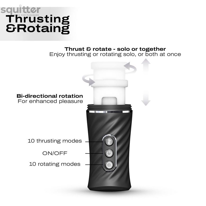 Автоматичний мастурбатор Dorcel THRUST BLOW PRO SX3210 - онлайн-сексшоп Сквітер