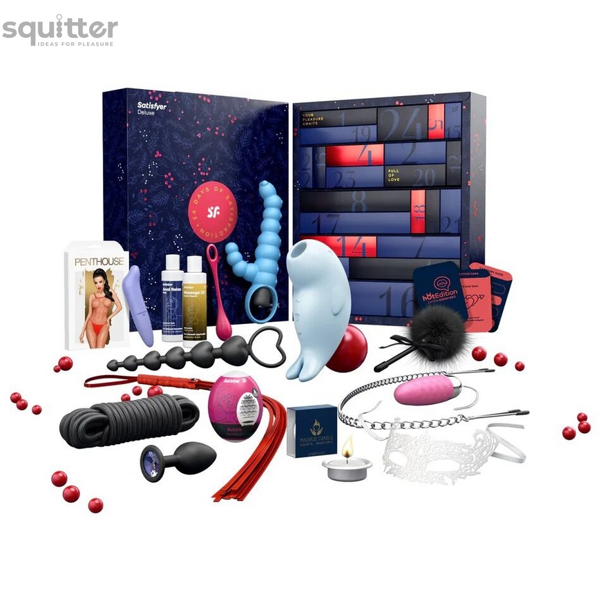 Подарунковий набір Satisfyer Deluxe Advent Calendar 2024 SX1104 фото