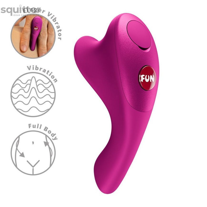 Вібратор на палець Fun Factory Be One Magenta SX4295 - онлайн-сексшоп Сквітер