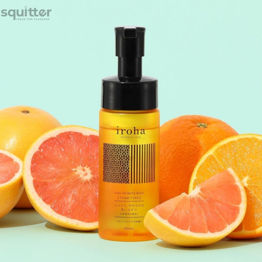 Піна для інтимного догляду Iroha Intimate Wash Foam Type Sweet Citrus 150 мл SX3494 - онлайн-сексшоп Сквітер