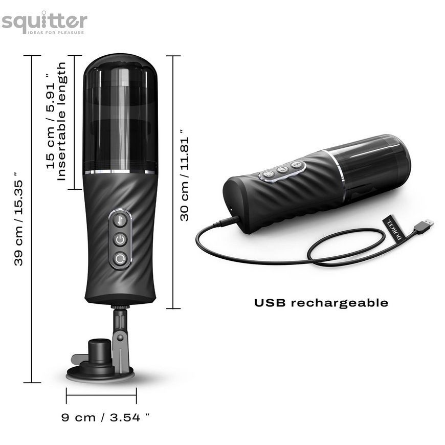 Автоматичний мастурбатор Dorcel THRUST BLOW PRO SX3210 - онлайн-сексшоп Сквітер