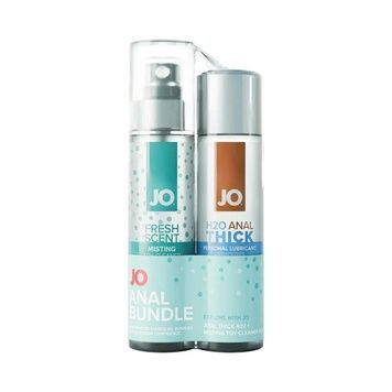 Комплект JO Anal Bundle - Anal Thick 120 мл + Misting Toy Cleaner 120 мл SX3950 - онлайн-сексшоп Сквітер
