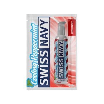 Пробник Swiss Navy Cooling Peppermint 5 мл SO5740 - онлайн-сексшоп Сквитер