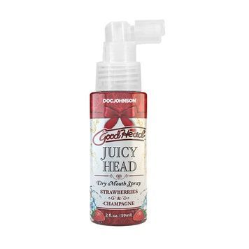 Увлажняющий оральный спрей Doc Johnson GoodHead - Juicy Head - Strawberries and Champagne 59мл SO7748 - онлайн-сексшоп Сквитер