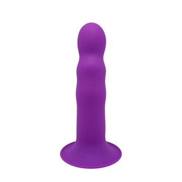 Ділдо з присоскою Adrien Lastic Hitsens 3 Purple, відмінно для страпона, діаметр 4,1 см, довжина 18, AD24023 фото