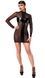 Сукня Noir Handmade F369 Crossfire Mesh & Wetlook Mini dress M SX4100,3 - інтернет-магазин інтимних товарів Squitter
