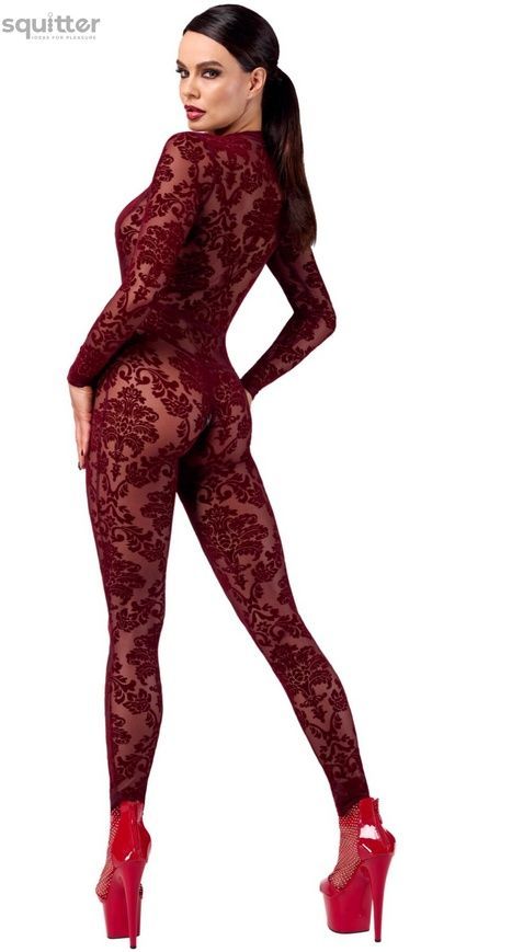 Бодістокінг Noir Handmade F382 Kink Royal Catsuit L SX4150 - онлайн-сексшоп Сквітер
