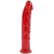 Фаллоимитатор Doc Johnson Jelly Jewels Dong & Suction Cup Red, диаметр 3,6см, антибактериальный ПВХ SO2005 - онлайн-сексшоп Сквитер