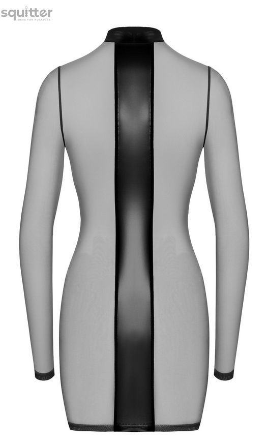 Сукня Noir Handmade F369 Crossfire Mesh & Wetlook Mini dress M SX4100 - онлайн-сексшоп Сквітер
