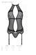 Корсет с пажами PassionSATARA CORSET L/XL red, стринги, кружево, застежки спереди и сзадиSO8478,7 - интернет-магазин интимных товаров Squitter
