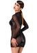 Сукня Noir Handmade F369 Crossfire Mesh & Wetlook Mini dress M SX4100,2 - інтернет-магазин інтимних товарів Squitter