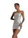 Мінісукня D&A, XS-S, white, nylon-lycra відкриті плечі з блискавкою на всю довжину SX1240,2 - інтернет-магазин інтимних товарів Squitter