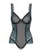 Сетчатое боди на косточках Obsessive Amanta teddy L/XL, черное, с доступомSO7199,5 - интернет-магазин интимных товаров Squitter