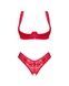 Obsessive Lacelove cupless 2-pcs set M/LSO8653,3 - интернет-магазин интимных товаров Squitter