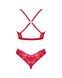 Obsessive Lacelove cupless 2-pcs set M/LSO8653,4 - интернет-магазин интимных товаров Squitter