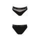 Трусики з прозорою вставкою Passion PS006 PANTIES M, black SO4232,5 - інтернет-магазин інтимних товарів Squitter