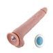 Фалоімітатор 11.8&Prime; з вібрацією для секс-машин Hismith Silicone Dildo with Vibe, KlicLok, пульт ДК SX4009,1 - інтернет-магазин інтимних товарів Squitter