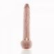 Фалоімітатор 11.8&Prime; з вібрацією для секс-машин Hismith Silicone Dildo with Vibe, KlicLok, пульт ДК SX4009,5 - інтернет-магазин інтимних товарів Squitter