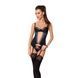 Корсет с пажами GISELE CORSET black XXL/XXXL &mdash; Passion Exclusive, трусикиPS24606,1 - интернет-магазин интимных товаров Squitter