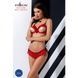 Комплект білизни Passion Exclusive CHERRY SET OpenBra S/M, red, відкритий ліф, трусики-спідничка PS25508,3 - інтернет-магазин інтимних товарів Squitter