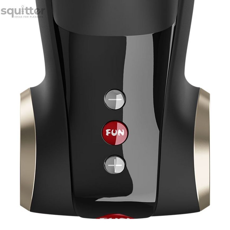 Мастурбатор для головки пеніса Fun Factory COBRA LIBRE II Black, 2 мотори, гра без рук SX4304 - онлайн-сексшоп Сквітер