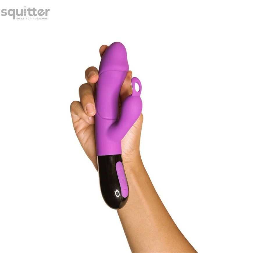 Вібратор-кролик Adrien Lastic Ares 2.0 з петелькою для пальця, що перезаряджається SO6022 - онлайн-сексшоп Сквітер