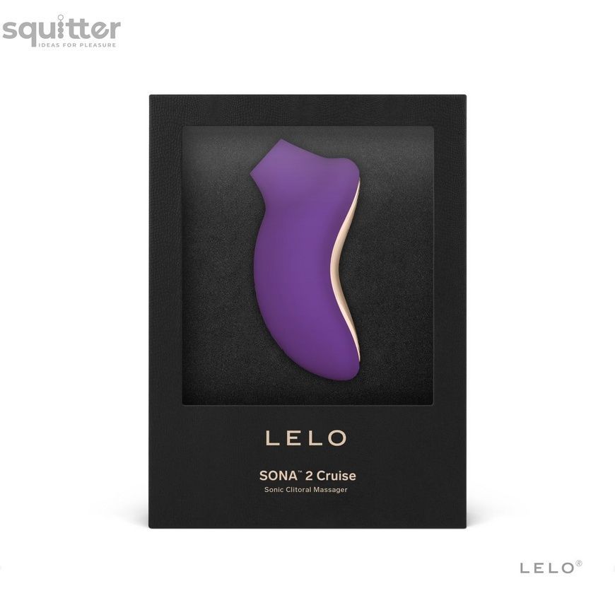 Звуковой стимулятор LELO SONA 2 Cruise Purple SO8105 - онлайн-сексшоп Сквитер