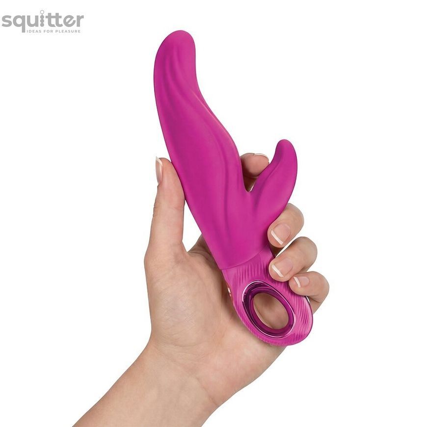 Вібратор-кролик для точки А Fun Factory LADY BI Magenta, 2 мотори, 12 режимів SX4245 - онлайн-сексшоп Сквітер