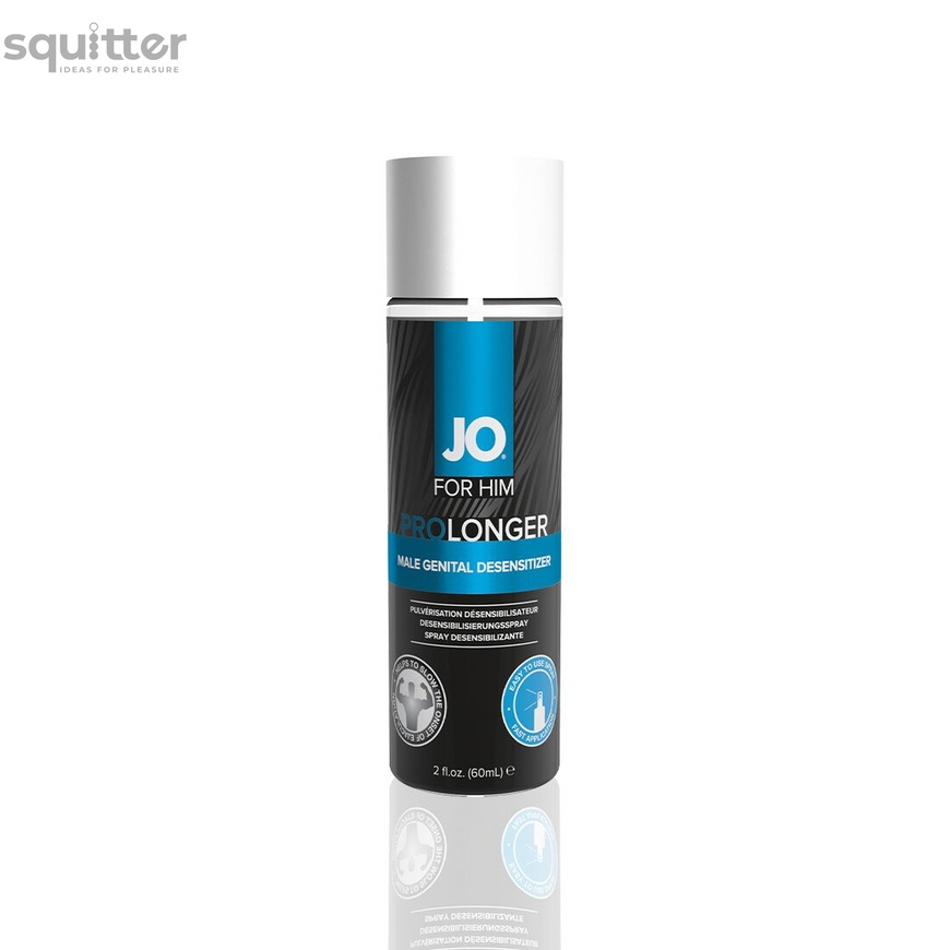 Пролонгирующий спрей System JO Prolonger Spray with Benzocaine (60 мл) не содержит минеральных масел SO1832 фото