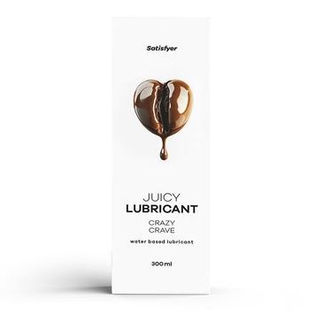 Лубрикант на водній основі Satisfyer Juicy Lubricant Crazy Crave water based 300 мл SX2723 - онлайн-сексшоп Сквітер