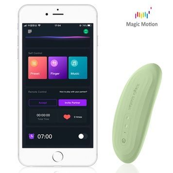 Смарт-вібратор у трусики Magic Motion Nyx Green SO7016 - онлайн-сексшоп Сквітер