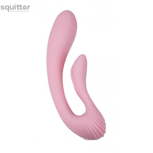 Вибратор Femintimate Dual Massager вагинально-клиторальный с чехлом для храненя, 2 мотора FM10971 фото