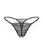Набір трусиків з доступом Obsessive Bianca 2-pack crotchless thong L/XL SX3556,6 - інтернет-магазин інтимних товарів Squitter