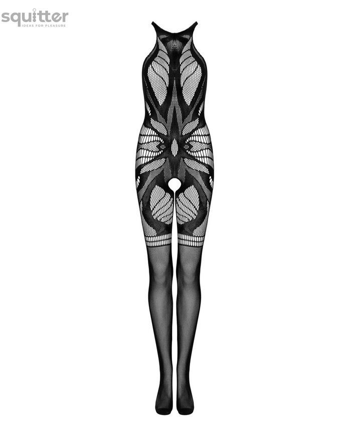 Сітчастий бодістокінг без рукавів Obsessive Bodystocking G331 S/M/L, black, з доступом SO7697 - онлайн-сексшоп Сквітер