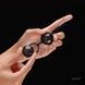 Вагінальні кульки LELO Luna Beads Noir Black, зміщений центр ваги, діаметр 2,9 см, 2х37 г SO8685,4 - інтернет-магазин інтимних товарів Squitter